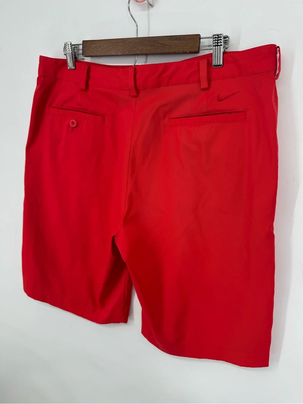 Nike Golf Men's Red Performance Wear Dri-Fit Activewear Sports Shorts Size 36